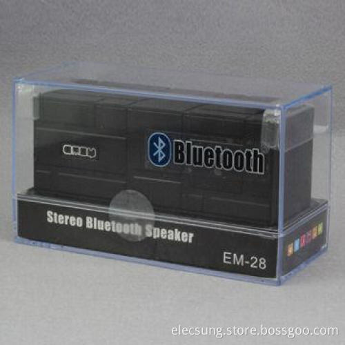Stereo Bluetooth Speaker with Classic Design, 3.7V, 1,200mAh Battery Capacity